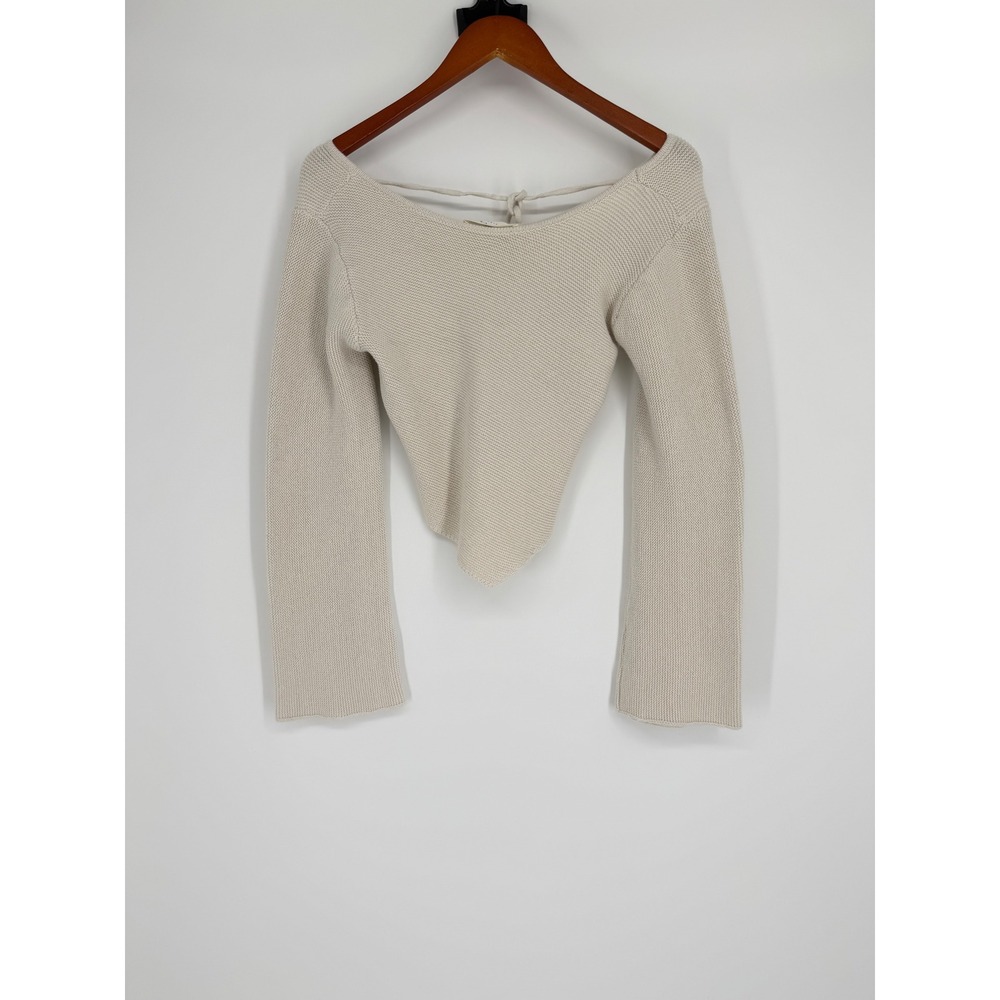 American Threads Womens Sweater Large Boho Cottagecore Coquette‎ Festival Indie